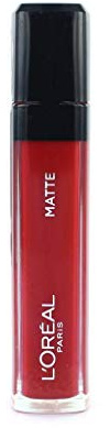 L'Oréal Paris L'Oreal Paris Lippen Make-up Le Gloss Matte, 402 forgive my sin/Lip Gloss für volle und gepflegte Lippen - bis zu 5h, 1er Pack