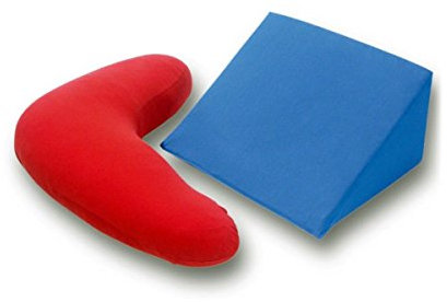 G BETTWARENSHOP Jersey Bezüge für Bumerangkissen und Keilkissen anthrazit, Bezug für Bumerangkissen