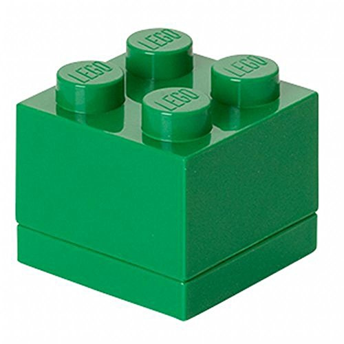 Room Copenhagen RC40111734 Lego Mini Box 4, Green