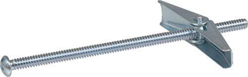 Hillman Toggle Bolts, 1/8in x 3in, 50 Pack, Zinc