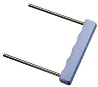 Leitz Umfüller für Ordner, Kunststoff-Griff mit zwei Metallröhrchen, 60790000