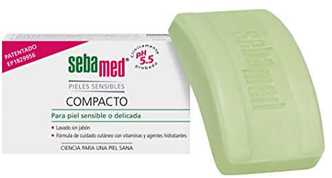 Gel solide Sebamed Compacto Peau sensible Sans Savon (100 g)