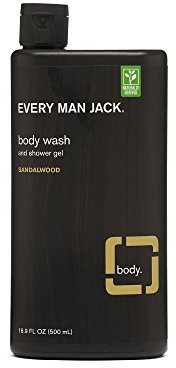 Every Man Jack Body Wash, 500 ml, Sandalwood