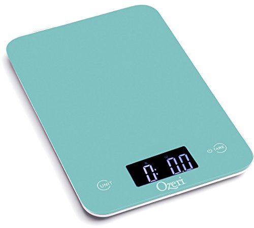 Ozeri Touch Professional Digital Kitchen Scale (12 lb Edition), Tempered Glass
