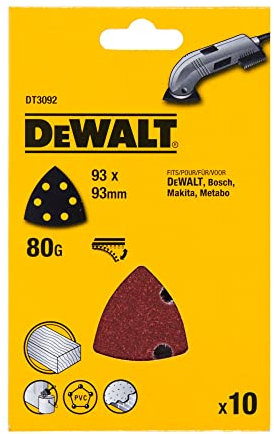 Dewalt DT3092-QZ DT3092-QZ-Hojas lija de detalle