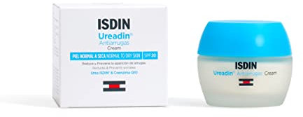ISDIN Ureadin Crema Antiarrugas con SPF 20 y Urea ISDIN Hidratante para Piel Seca que Reduce y Previene la Aparición de Arrugas 50 ml