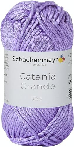 Schachenmayr Catania Grande 9807331-03208 flieder Handstrickgarn, Häkelgarn, Baumwolle