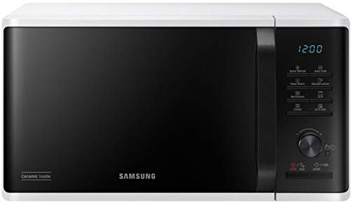 Samsung MG23K3515AW Microonde con grill 23L 1250W Bianco, Nero forno a microonde