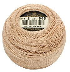 DMC 116 8-945 Pearl Cotton Thread Balls, Tawny, Size 8