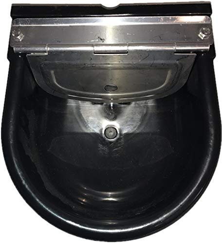 rabbitnipples.com Large Black Automatic Stock Waterer