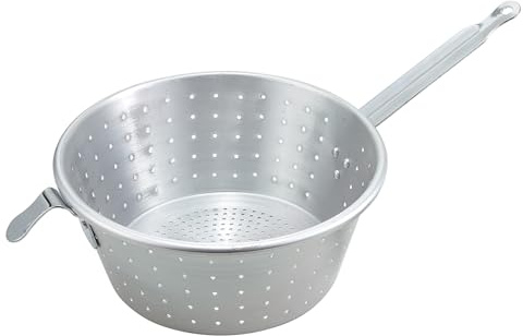 Winco Spaghetti Strainer, 9-Inch, Medium, Aluminum