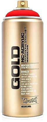 Montana Sprühdose GOLD 400ml fire red