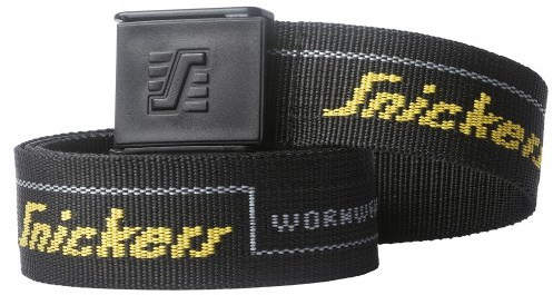 Snickers Workwear Men;Women X Gürtel Logo 110 cm Schwarz, Schwarz, 110 EU