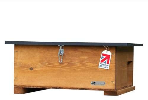 Hedgehog Eco House | Handmade In The UK | Eco Roof With Anti Bacteria Coating