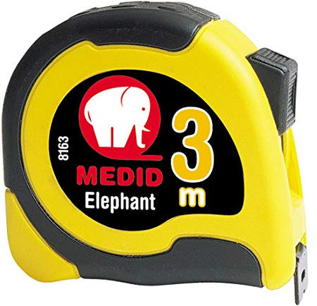 Medid Flexómetro Bimaterial 3mts.16mm. MD/8163