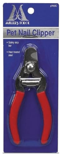 Millers Forge Stahl Pet Nagelknipser 743C mit Sicherheitsstoppstange, für kleine und mittelgroße Hunde