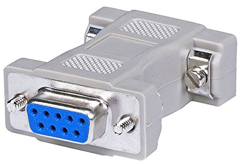 Monoprice 101168 DB9 F/DB9 F Molded Gender Changers (101168)