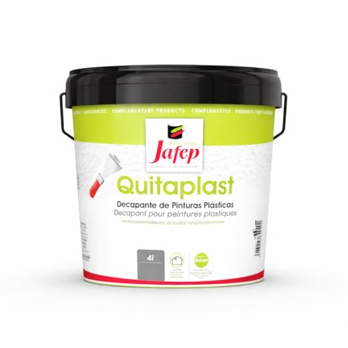Jafep Quitaplast Eliminador de Gotelé, Gel Decapante Listo al Uso para Quitar Gotelé, Pinturas Plásticas y Revestimientos 15 L