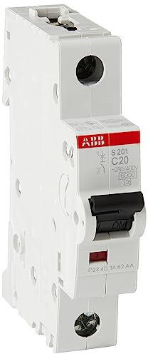 ABB S201-C20 Sicherungsautomat S200-1P 20 A-C 2CDS251001R0204