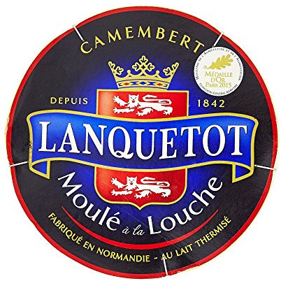 Lanquetot Fromage Camembert Moulé à la Louche 250 g