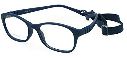 EnzoDate die Kinder der Gläser optischen Frame mit Gurt Größe 48, ein Stück von Kinder Brille mit flexibler Schnur, nicht - Mädchen Jungen Brille für Alter 7+Y
