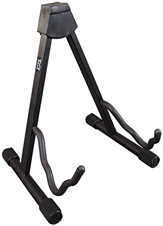 TGI 3493 Series Universal A Frame Stand for Acoustic Guitar, Electric Guitar, Bass, Banjo & Ukelele - Lightweight and easy to use - Ideal for Practice Spaces, Gigs, Rehersals and home - Black