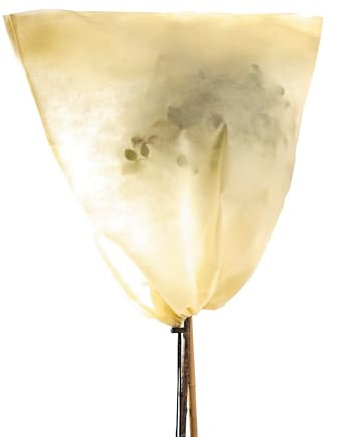 Bio Green Sacco di Protezione Invernale per Piante, Beige