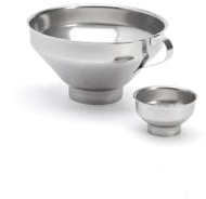 DE BUYER -3356.00 -entonnoir a confiture øsortie 3.5ou6cm, Argenté.