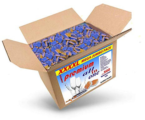 10 kg (ca.500 Stück) Spülmaschinentabs 12 in 1 All in One B-Ware, Qualitätsware für jede Spülmaschine geeignet, Geschirrspültabs, Spültabs