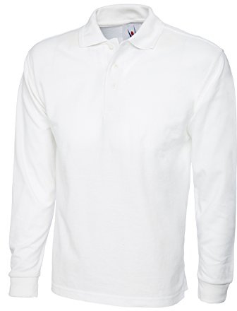 Uneek clothing Men's Longsleeve Poloshirt Polo Shirt (Pack of 1)