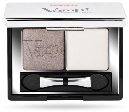 Pupa Milano Vamp! Compact Duo Eyeshadow - 008 Cream Taupe For Women 2.2g Lidschatten