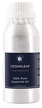 Mystic Moments | Cedarleaf Essential Oil 500g - Pure & Natural Oil for Diffusers, Aromatherapy & Massage Blends Vegan GMO Free