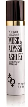 Alyssa Ashley Musk unisex, Deodorant Vaporisateur, 100 ml, 1er Pack, (1x 100 ml)