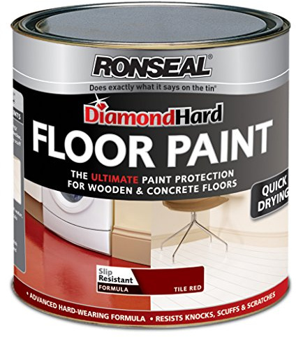 Ronseal Diamond Hard Floor Paint 2.5L Red (318317)