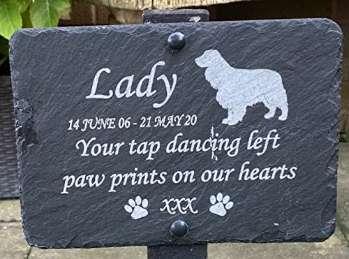 1st 4 Signs Memorial Gift. Grave Ornaments. Memorial plaques for graves, Option to have Pet Memorial Stake. Memorial garden ornament headstone/grave stones.