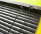 PVC Jalousie schwarz - Breite 50 bis 120 cm - Höhe 160/220 cm - Tür Fenster Rollo Kunststoff Jalousette Fensterjalousie Lamellen Plastik (100 x 160 cm)