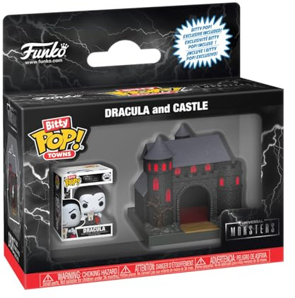 Funko Dracula Dracula's Castle Universal Monsters (Bitty Pop! Town) Vinyl Figur Unisex Pop! Standard