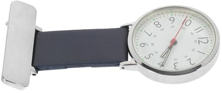 CALLARON Reloj De Enfermera Clip De Solapa Reloj Colgante Brillante para Mujer para Enfermera