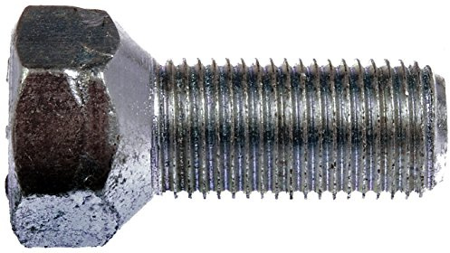 Dorman 610-350 1/2-20 Wheel Bolt - 3/4 in. Hex, 1 in. Length, 10 Pack Universal Fit