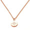 Kim Johanson Edelstahl Damen Halskette *Kompass* in Roségold mit einem Anhänger Travel Boho Schmuck Kette verstellbar inkl. Schmuckbeutel