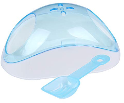 balacoo Hamster Chinchilla-sandbadehaus Badezubehör Kleintierversteck Chinchilla-Toilette Badewanne Sandbad Für Rennmäuse Sandbad Mit Schaufel Rattensandbad EIN Bad Nehmen Haustierzubehör