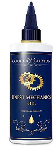 COOPER & BURTON Finmekanisk Olja - Symaskinsolja i Industriell Kvalitet 100 ml Harts & Syrafri Universalolja för Symaskin, Dörr Gångjärn, Kullager, Cykelkedja och Mycket Mer