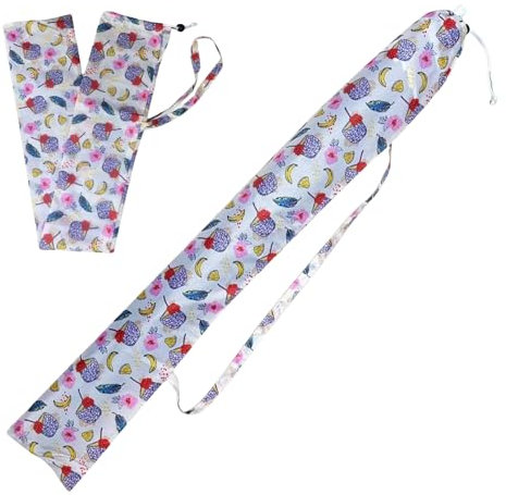 Sac Parasol De Plage. Housse Parasol Plage. Accessoires Plage. Housse De Parasol De Plage Avec Poignée Robuste, Accessoire Ou Pièce De Rechange Pour Parasols De Plage