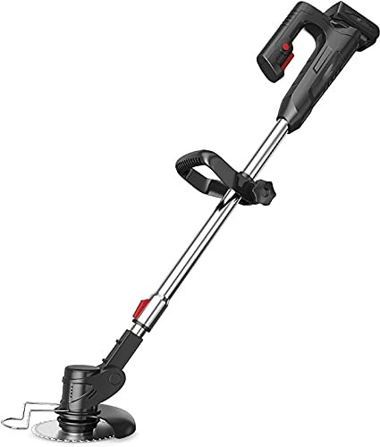 Suuim Cortasetos cortacésped telescópico inalámbrico bordeadora de jardín cortacésped de jardín 36V 12000Mah cortadora de Hilo inalámbrica 702