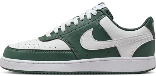 Nike Court Vision Low Next Nature Damenschuhe, Scarpa Donna, Vintage Green White, 35.5 EU