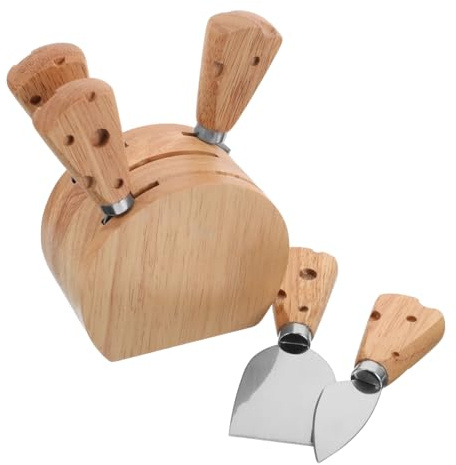 iplusmile Per Formaggio Con Manico in Legno Per Formaggio Palette Per Formaggio Spalmatore Gelatina Utensili Per Tagliere Per Formaggi