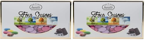 Buratti Confetti Dragées au Chocolat Printemps 1 Kg (Lot de 2)