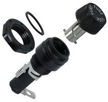 COOPER BUSSMANN - BK/HTB-86I-R - FUSE HOLDER, 6.3 X 32MM, PANEL MOUNT