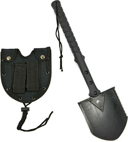 A.Blöchl Multifunktionale Tactical Schaufel TF1 (Schwarz)