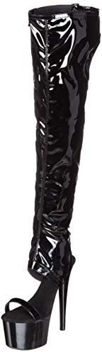 Ellie Shoes Womens Fetish 709-YVETTE, Black, 7 US